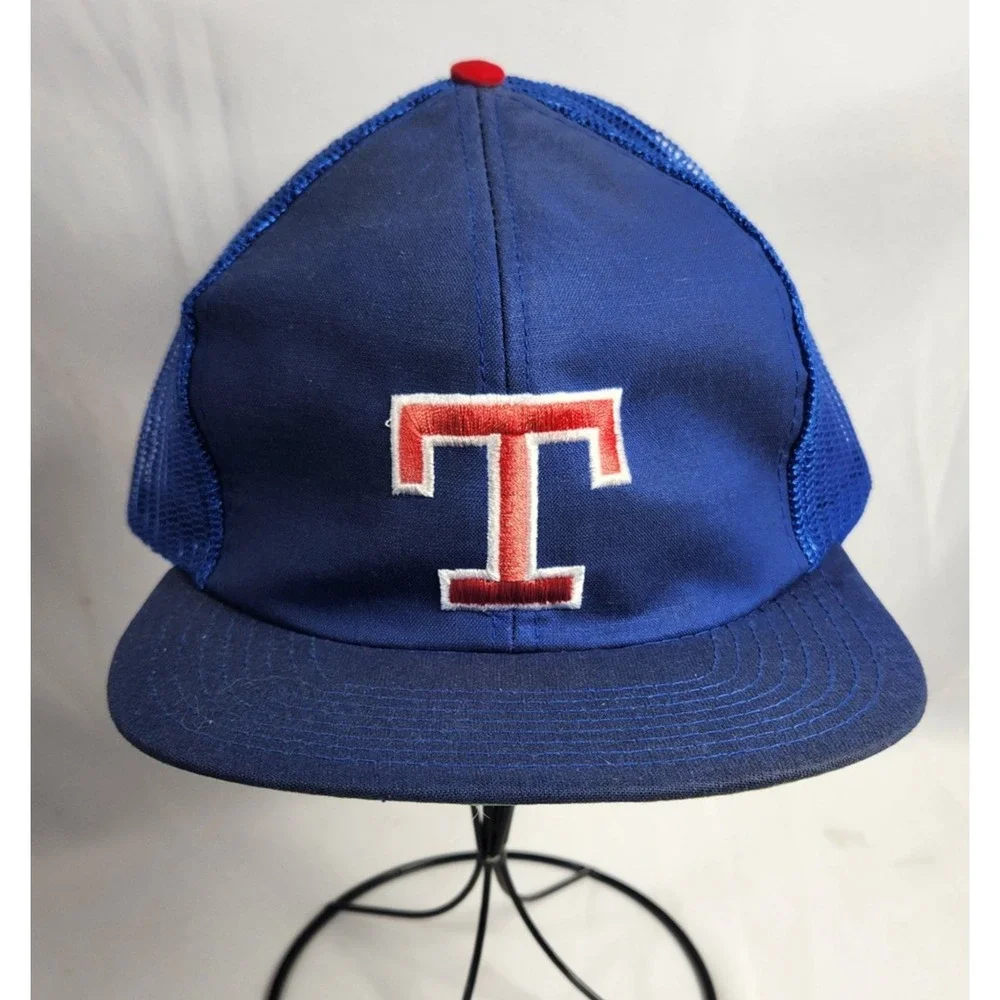 vintage‎ Twins Enterprise TEXAS RANGERS baseball MLB Trucker Hat snapback Mesh